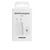 ADAPTOR SAMSUNG TIPO C 25W ORIGINAL BLANCO