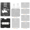 STENCIL PLATAFORMA INTERPOSER IPX-16 28 EN 1 0,12MM AMAOE