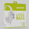 MIXOR EXTRA BASS CASCOS BLANCO