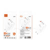 ELLITECH CD407 CARGADOR ENCHUFE PD 65W USB-A+2TYPE C 65W
