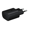SAMSUNG CARGADOR 25W TIPO C NEGRO