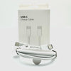 CHARGING CABLE USB-C 1M BLANCO